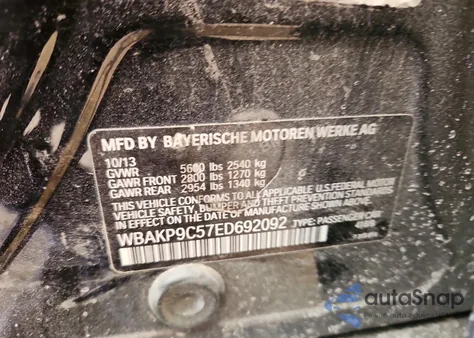 2014 BMW 550 Xi z USA, uszkodzony, nr VIN WBAKP9C57ED692092